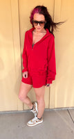 Red Athletic Jacket