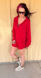 Red Athletic Jacket