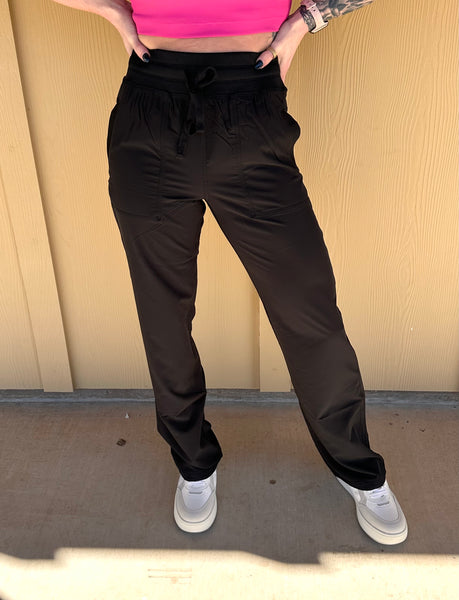 Black Athletic Pants – Opal and Aster Boutique