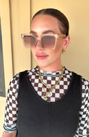 Wylie Champagne Sunglasses