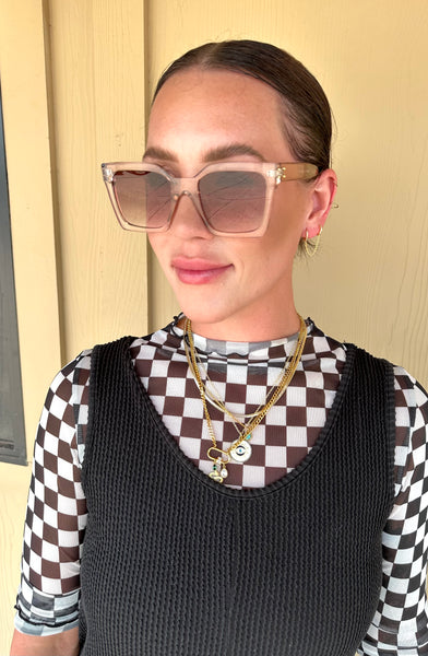 Wylie Champagne Sunglasses