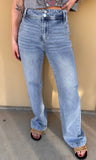 Risen Medium Wash Denim