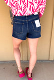 Vervet Dark Wash Denim Shorts