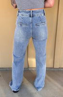 Risen Medium Wash Denim