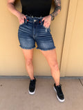 Kancan Dark Denim Shorts