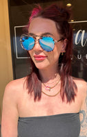 Earhart Blue Sunglasses