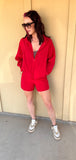 Red Athletic Jacket