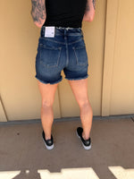 Kancan Dark Denim Shorts