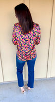 Satin Dot Blouse