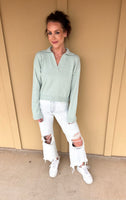 Mint Pull-Over