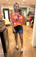 Summer Multi Color Top