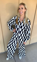 Checkered Print Set