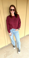 Burgundy Sweater