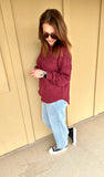 Burgundy Sweater