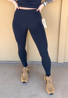 Seamless Navy Leggings