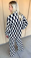 Checkered Print Set