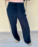 Black Drawstring Pants