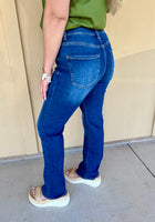 Tummy Control Dark Denim Jeans