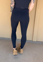 Seamless Navy Leggings
