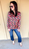 Satin Dot Blouse