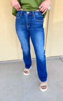 Tummy Control Dark Denim Jeans