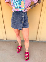 Denim Skort
