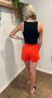 Black Boat Neck Blouse
