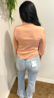 Peach Blouse