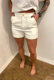 White Dress Shorts