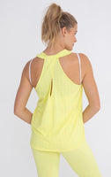 Neon Twisted Racerback Tank